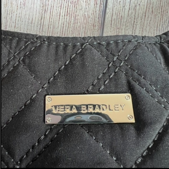 Vera Bradley Black Quilted Shoulder Bag - Picture 3 of 8